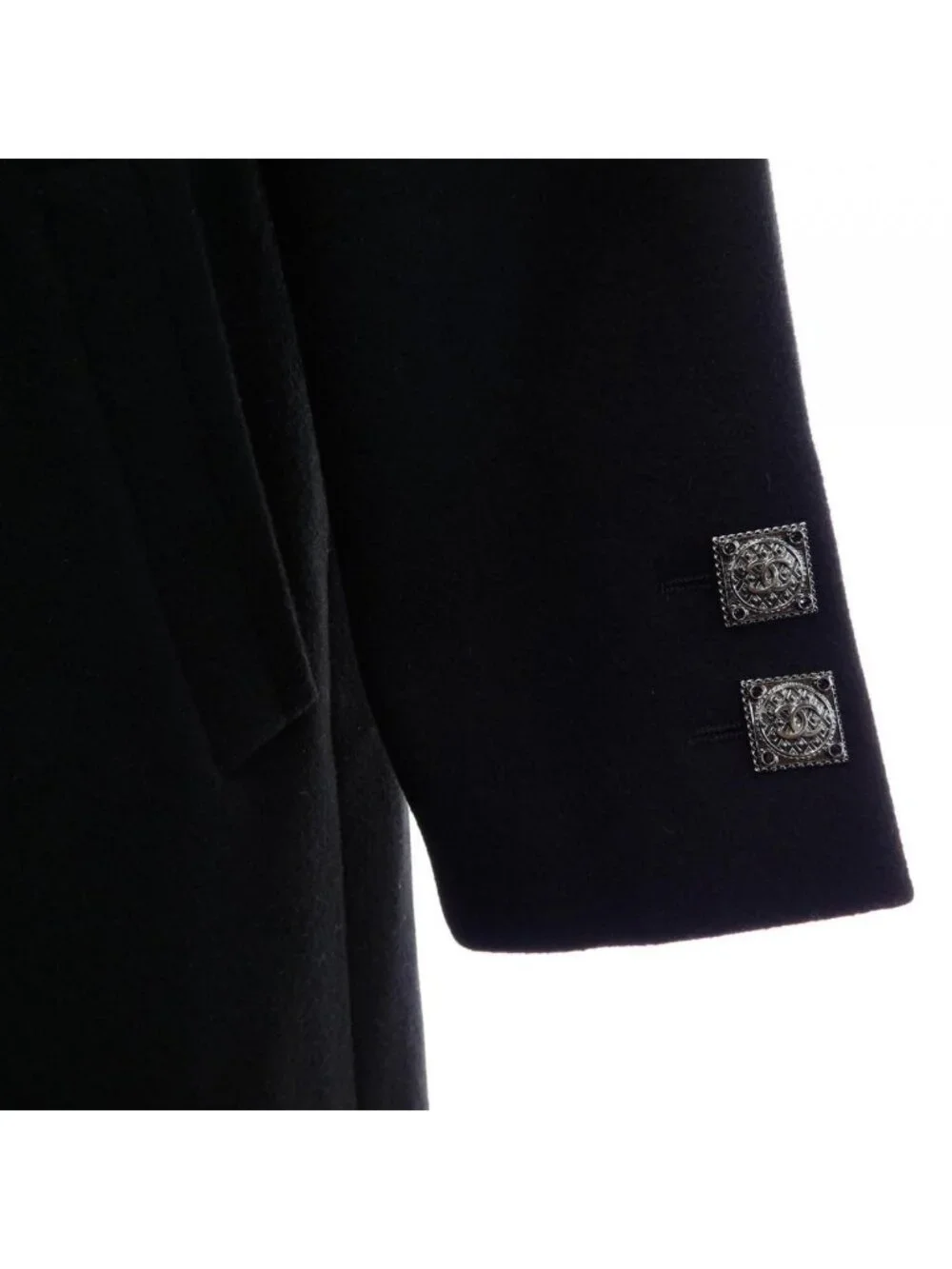 Chanel Coat Black